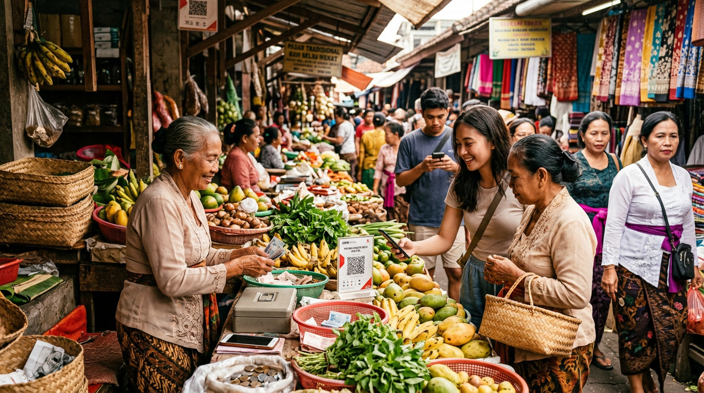 Transformasi Pasar Tradisional di Tengah Pertumbuhan Pembayaran Digital